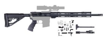 AR-15 6.5 Grendel Rifle Kit – 18 Inch / 1:8 / 15 INCH Keymod Handguard / BCG / CHH / LPK / A-205-622
